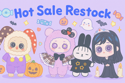 Don’t Get Spooked by Shipping—Order Your Halloween Cuties Now 👻🎃