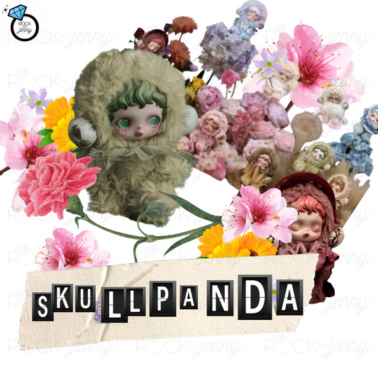 🎨 SKULLPANDA V2: L'impressionnisme Series Plush — A Plush Portrait of Emotion