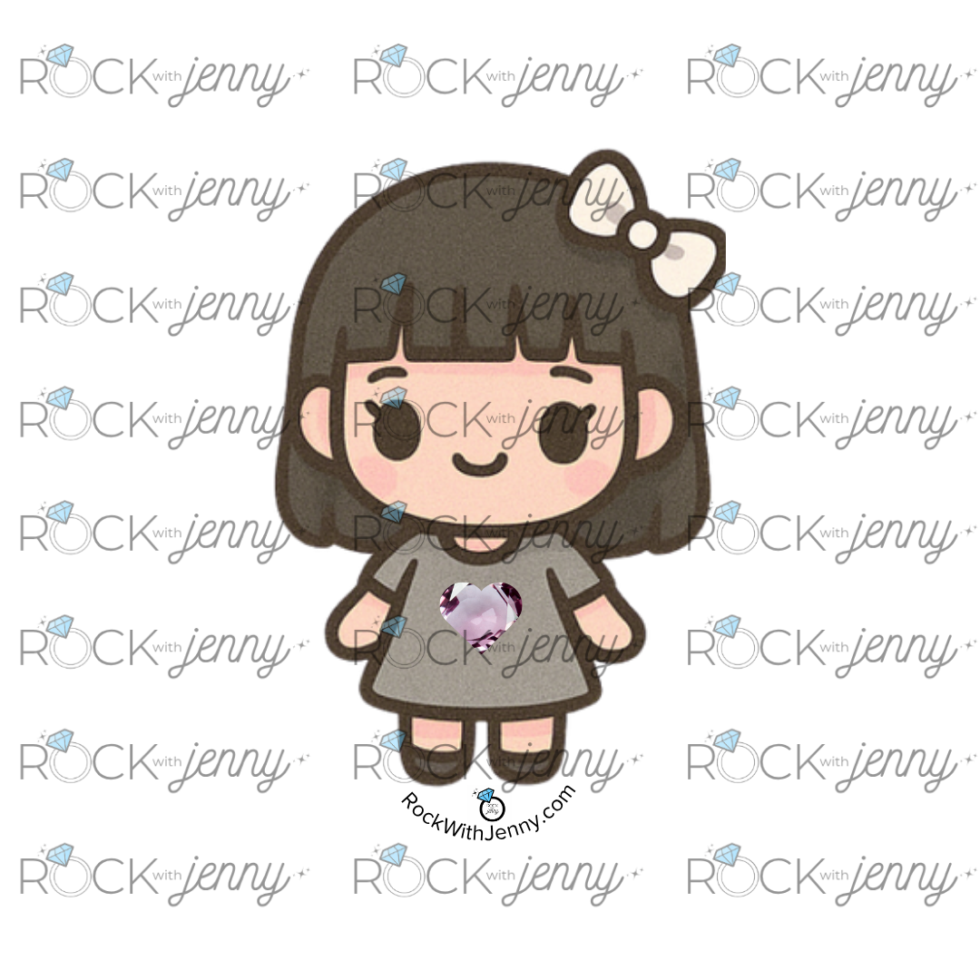 Rock With Jenny – Sweet Girl V1 – Sticker Series