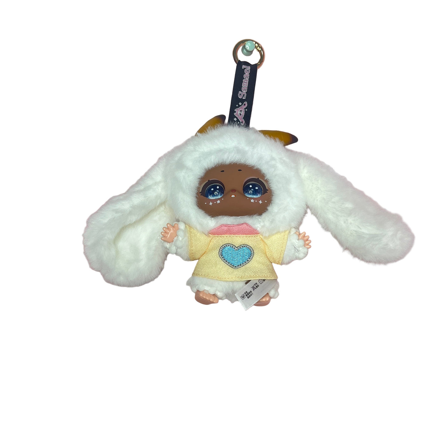 BunBun – Samuel Series Plush Keychain (Bunny Heart Edition)