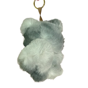 Lucky Meow IV Plush Series - With Body Plush Keychain - Gray Cat (Revealed)