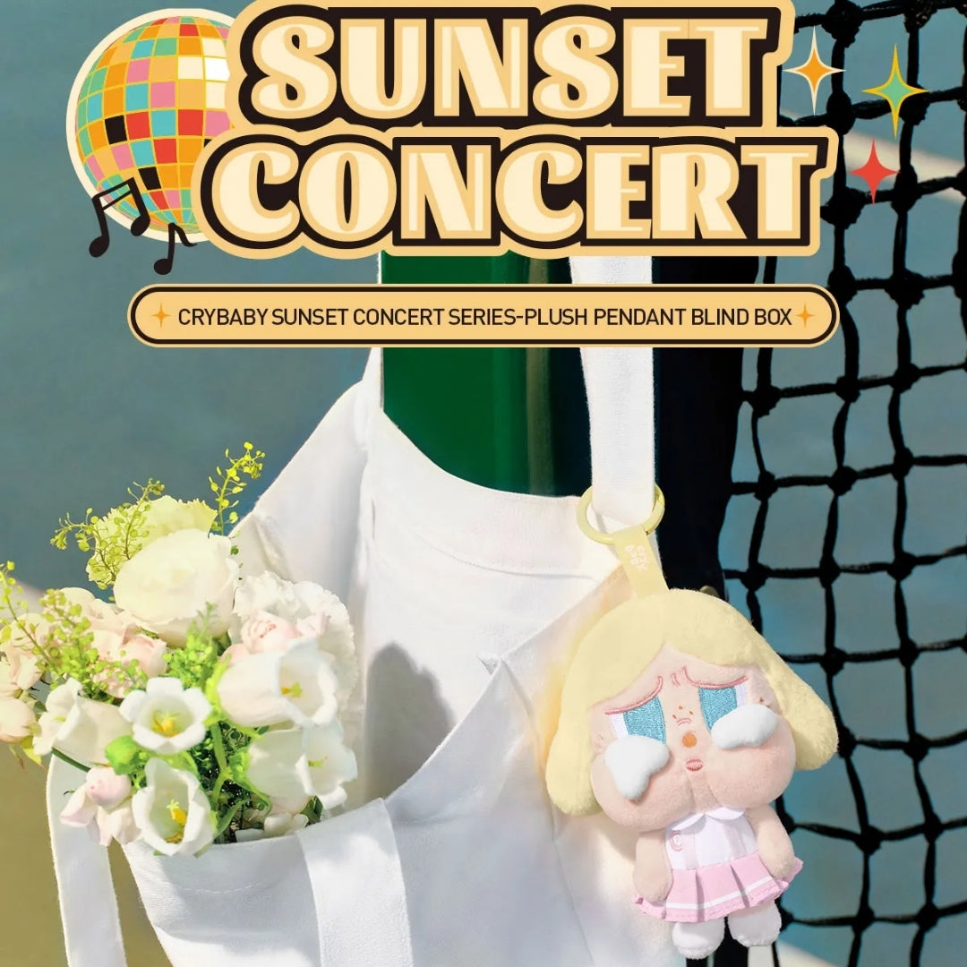 CRYBABY Sunset Concert Series-Plush Pendant Blind Box