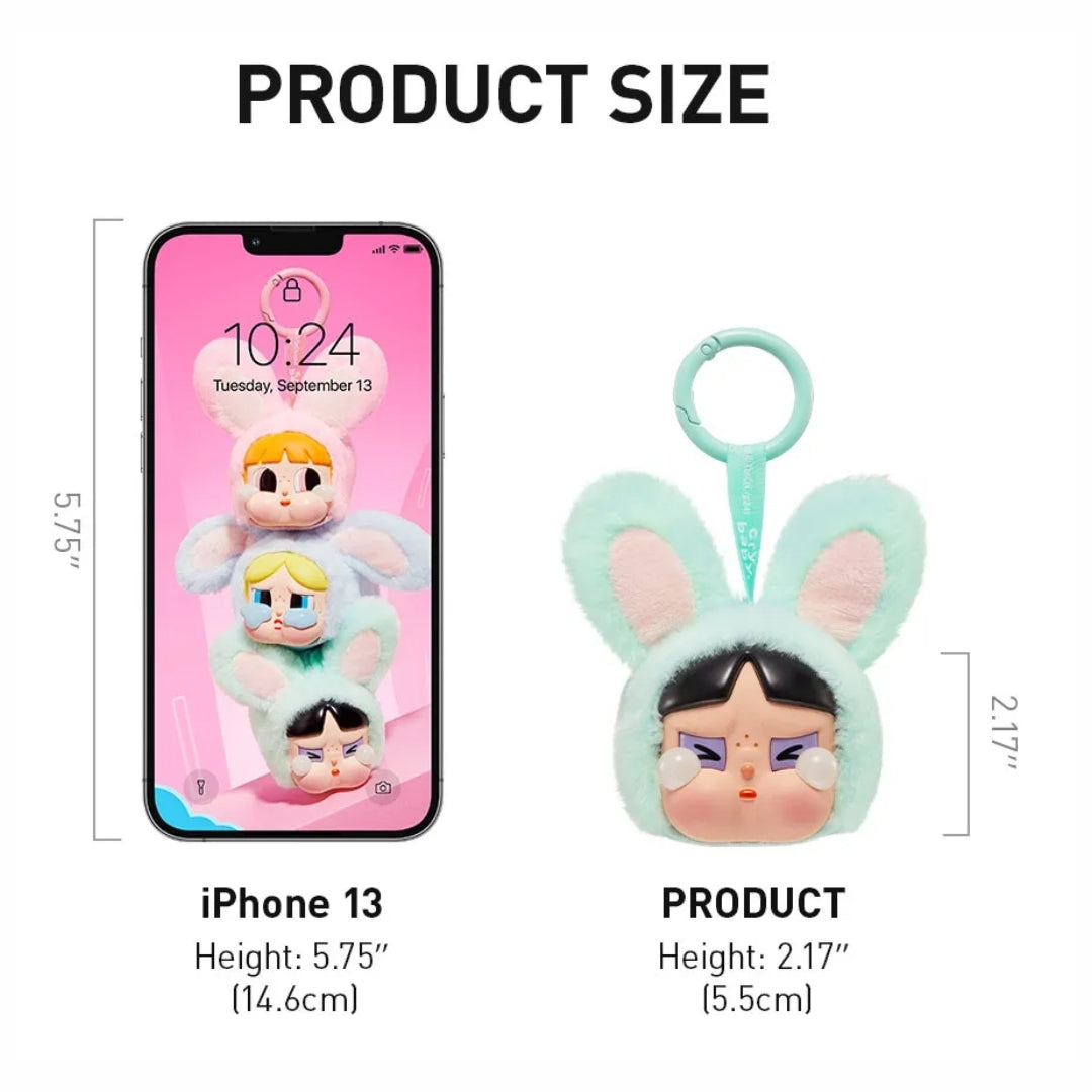 POP MART x CRYBABY Powerpuff Girls β Bunny Buttercup (Open Box, Sealed Bag)