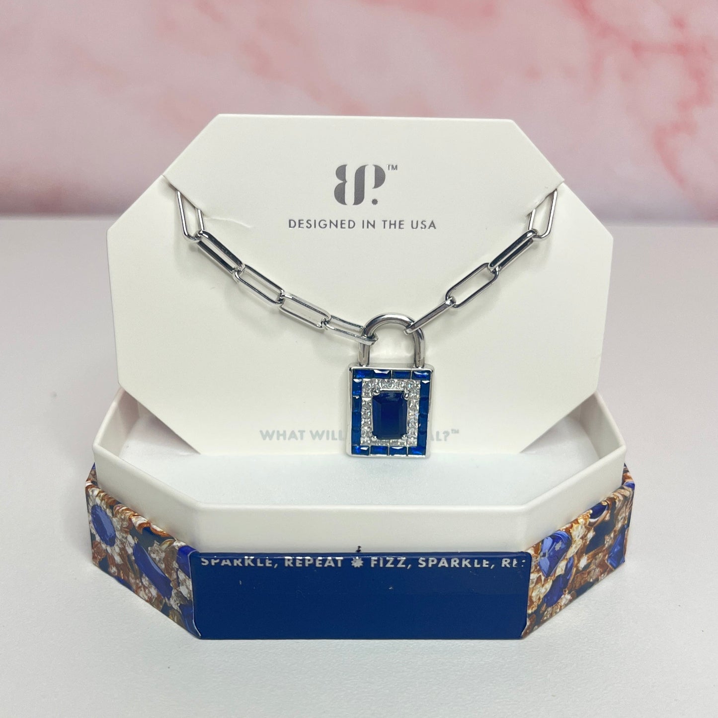 September Lock Set - Rhodium