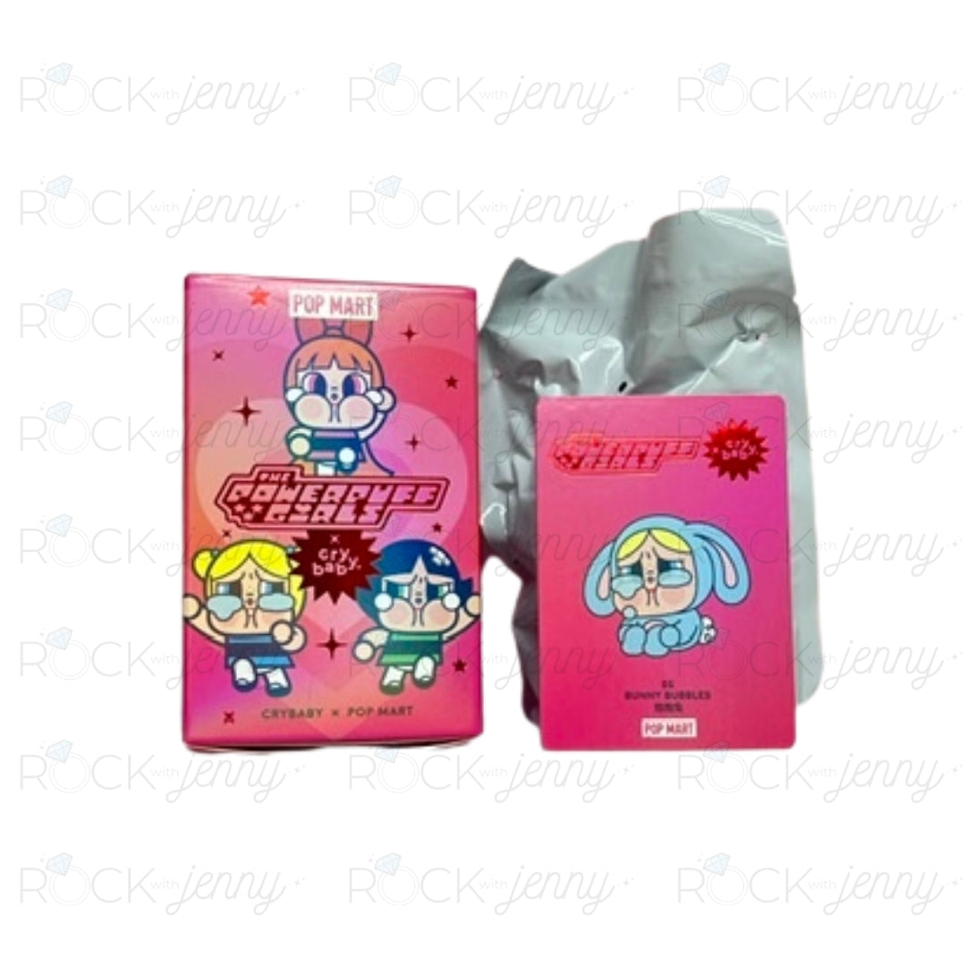 POP MART x CRYBABY Powerpuff Girls - Bunny Bubbles Figurine (Opened Box, Sealed Bag)