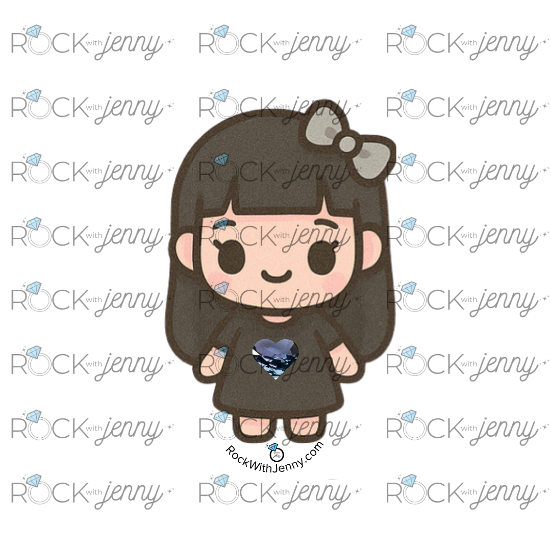 Rock With Jenny – Sweet Girl V1 – Sticker Series