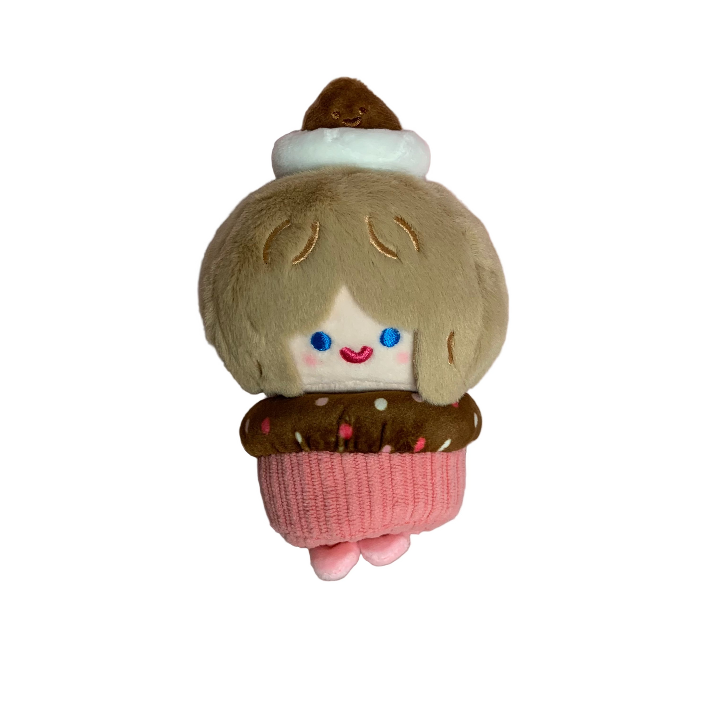 Everywhere Cell Rico With Me-Happy Sweet Plush - Choco Cup Cake Rico