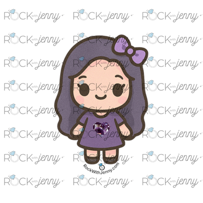 Rock With Jenny – Sweet Girl V1 – Sticker Series