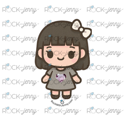 Rock With Jenny – Sweet Girl V1 – Sticker Series