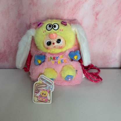 Baby Three V2 Mobile Crossbody Bag - Pink & Yellow (Confirmed)