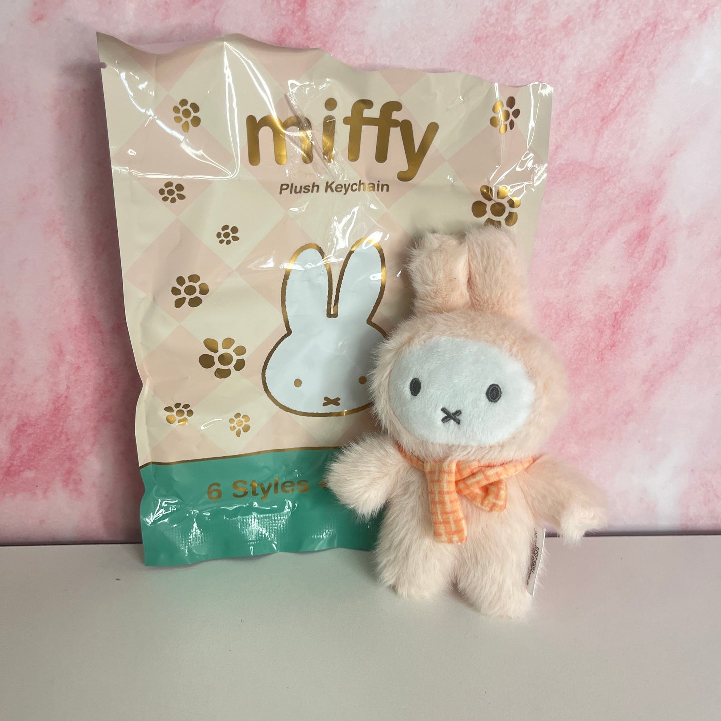 Miffy Macaron V1 Series Plush - Pink (Revealed)