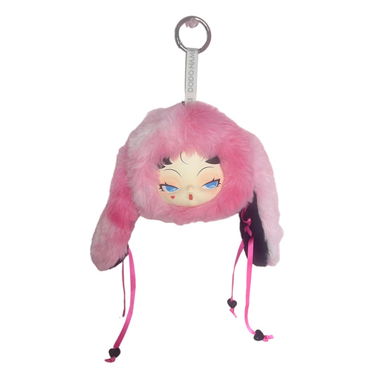 DODO NAMI Twinkle Bunny Plush Pendant - Heartbeat