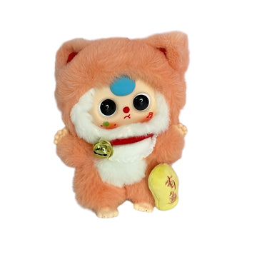 Baby Three – Billionaire Cat Series Plush – Orange Cat (Revealed)