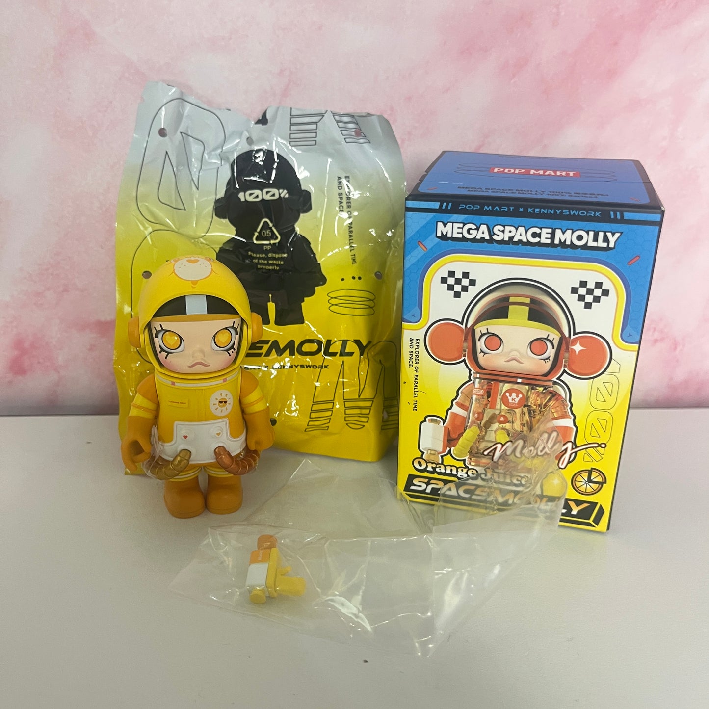 Mega Space Molly 100% V4 - Orange Care Bear