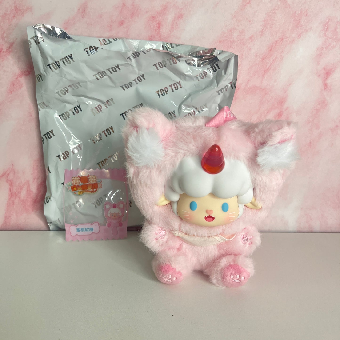 Gyun-V1 Candy Land Series Plush Pendant- Pink (Revealed)