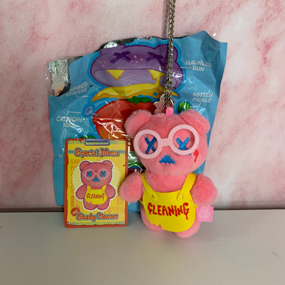 ShinWoo Ghost Diner Series Plush Pendant - Shady Cleaner