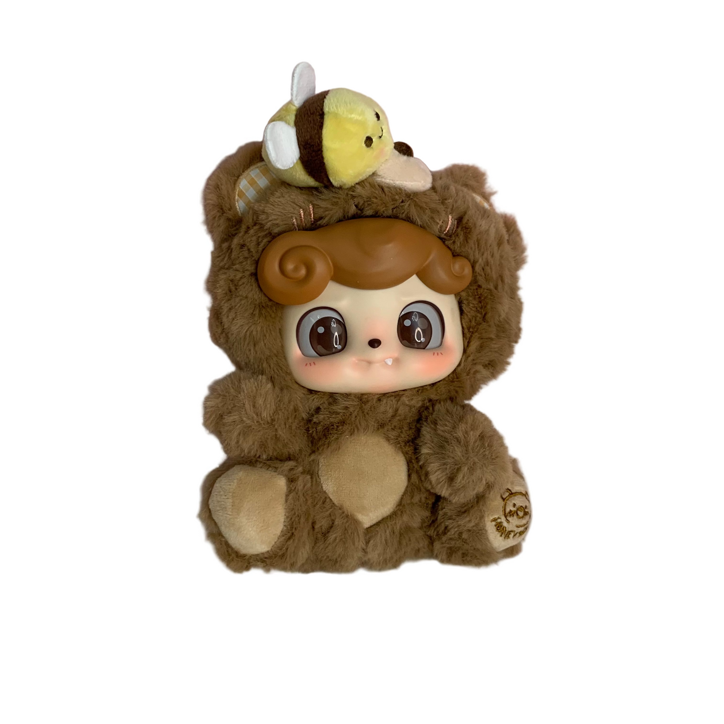 Q Kid Animal Preschool Series Plush - Bear with Bee (Revealed)