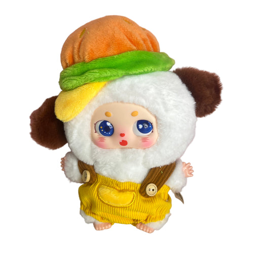 Chubby Little Bean "What Should I Eat Today" Plush - Burger