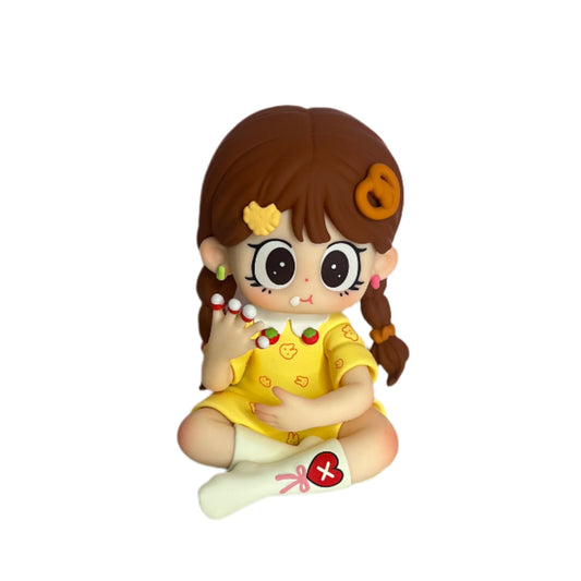 Milay Daily Times Series – Popcorn Snack Time Figurine (Revealed)