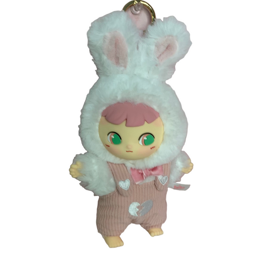 CIMMY Love You Secretly Plush Pendant (Revealed) - White Bunny