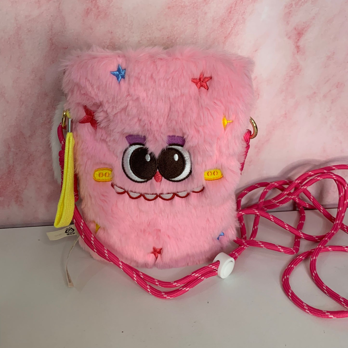 Baby Three V2 Mobile Crossbody Bag - Pink & Yellow (Confirmed)