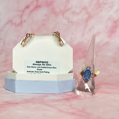 Always So Chic Set –Size 7 Ring + Necklace