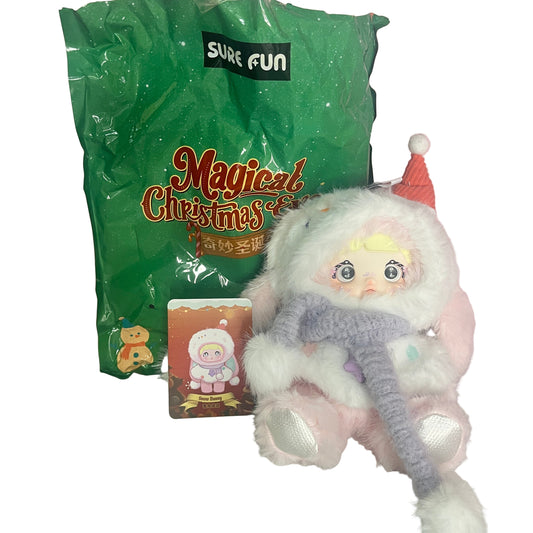 Nommi Magical Christmas Series – Snow Bunny Plush (Sure Fun)