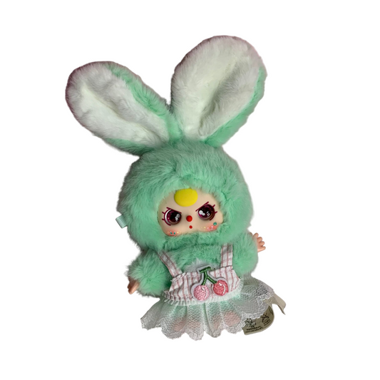 Baby Three Mini Bunny Plush-  Mint Green (Revealed)