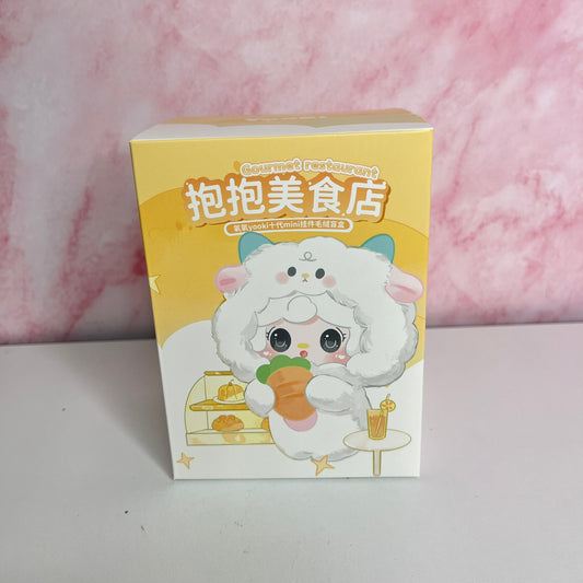 Yooki Hug Gourmet Restaurant - Mini Pendant Plush Blind Box (Sealed in Box)