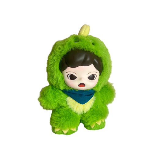 Zora Fluffy Cabin Plush Pendant - Dinosaur (Revealed)