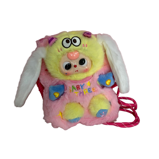 Baby Three V2 Mobile Crossbody Bag - Pink & Yellow (Confirmed)