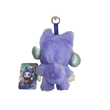 Kimmon Purple DJ Bunny Plush Figure 🎧🐰✨ (With Outfit & Card)