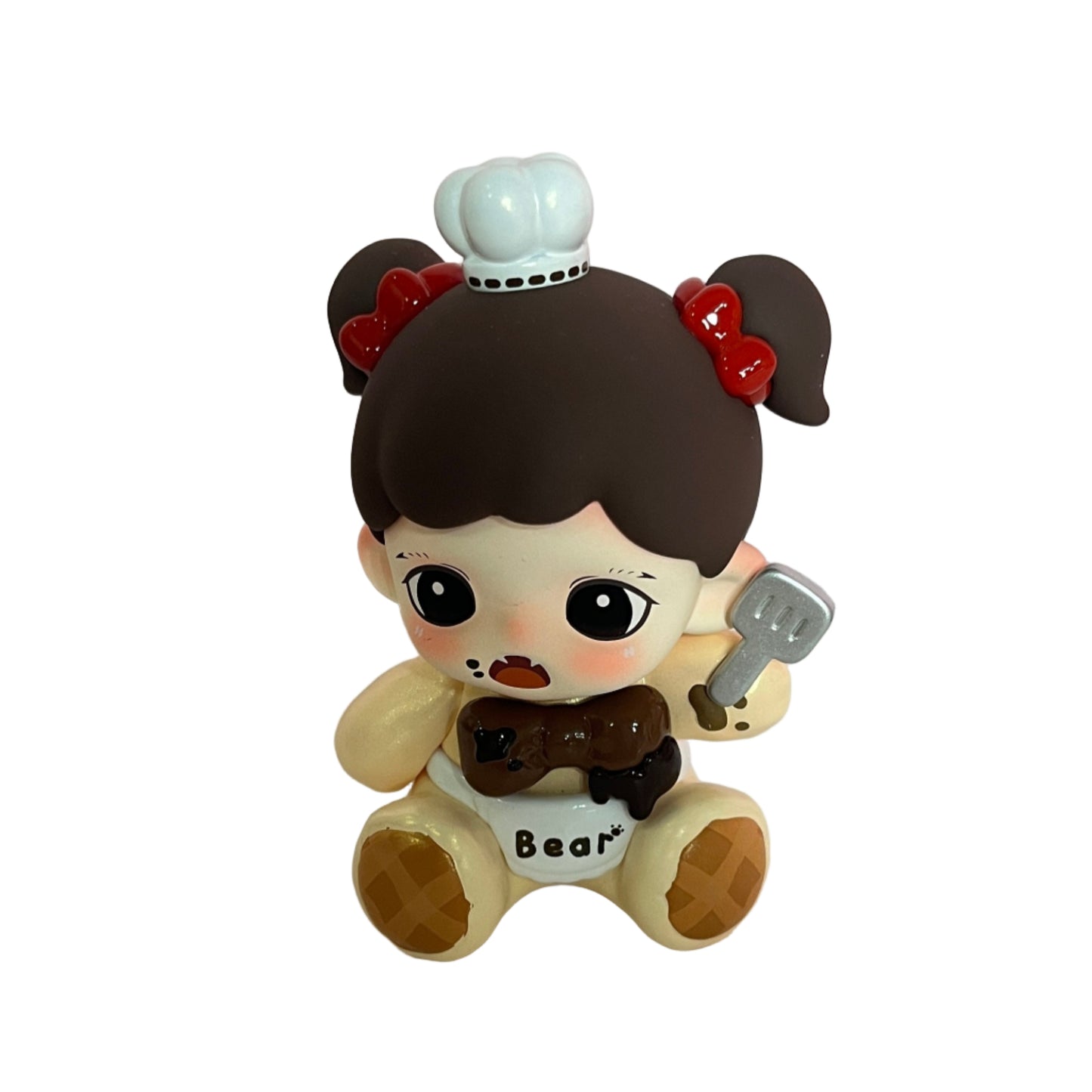 Baby Zoraa Bakery Mini Figurine - Black Chocolate Bear