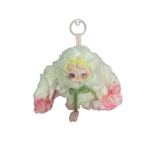 Good Night Bunny Secret Garden Plush - White & Pink