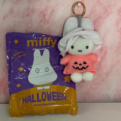 Miffy Halloween Keychain Series Plush - Hot Pink
