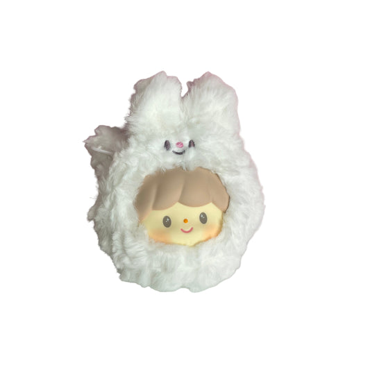 Zzoton Forest Concert Vinyl Plush Headphone Bag - White