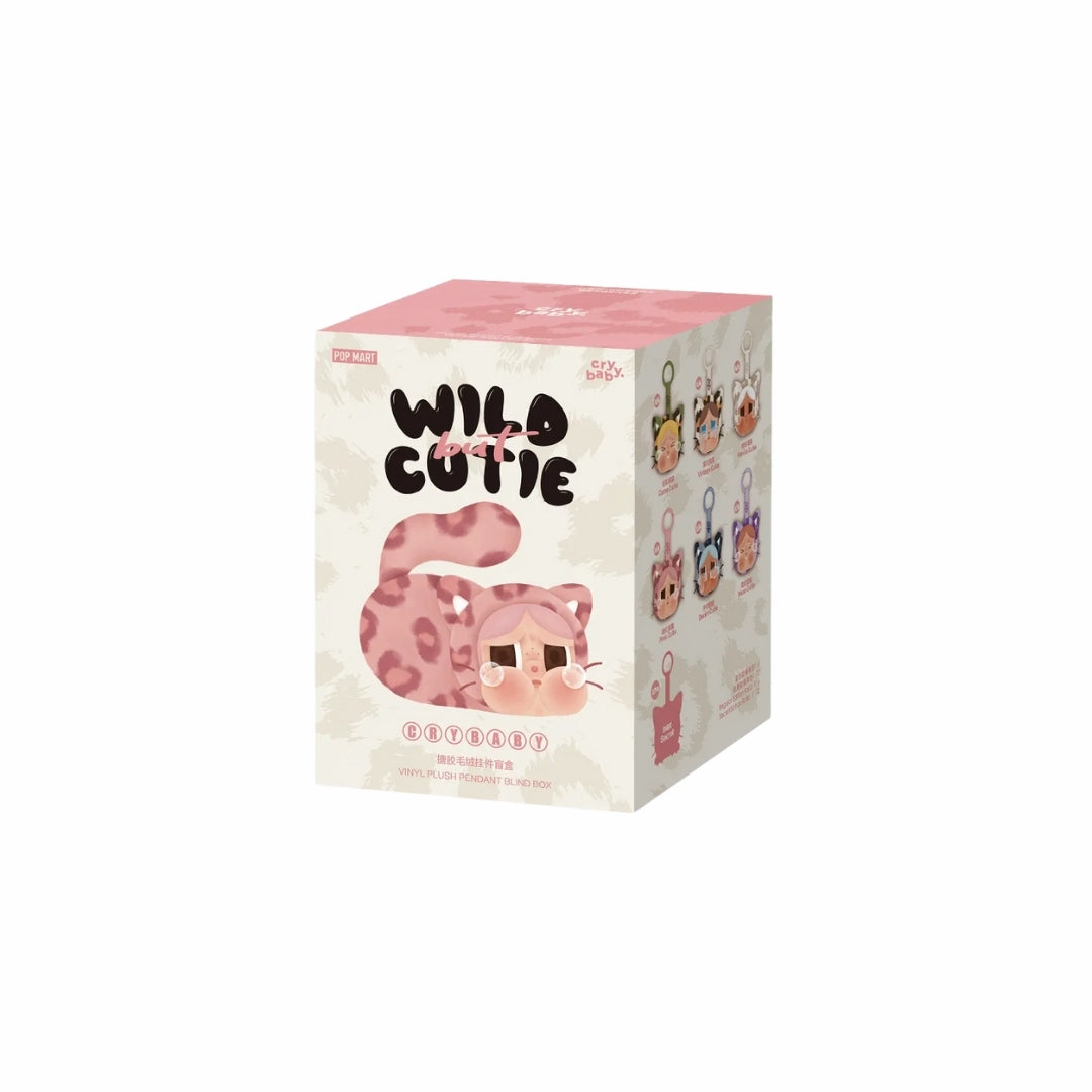 POP MART x CRYBABY Wild but Cutie Series – Vinyl Plush Pendant