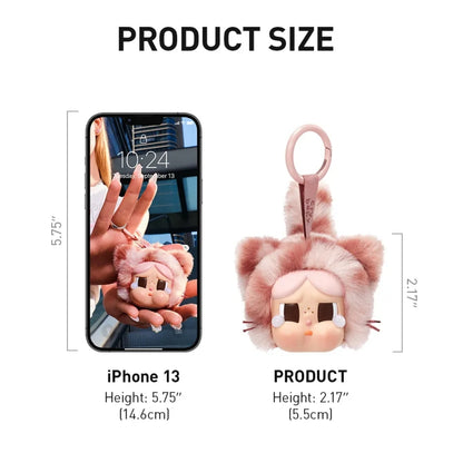 POP MART x CRYBABY Wild but Cutie Series – Vinyl Plush Pendant