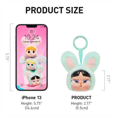 POP MART x CRYBABY Powerpuff Girls – Bunny Buttercup (Open Box, Sealed Bag)