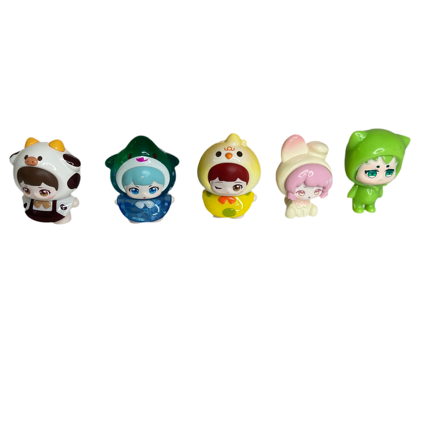 Kawaii Character Beans Mini Figurines Bundle – Butterbear, Inns & Diudiu