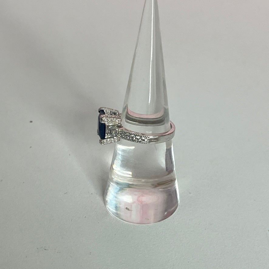 Sapphire Retro Ring - 6