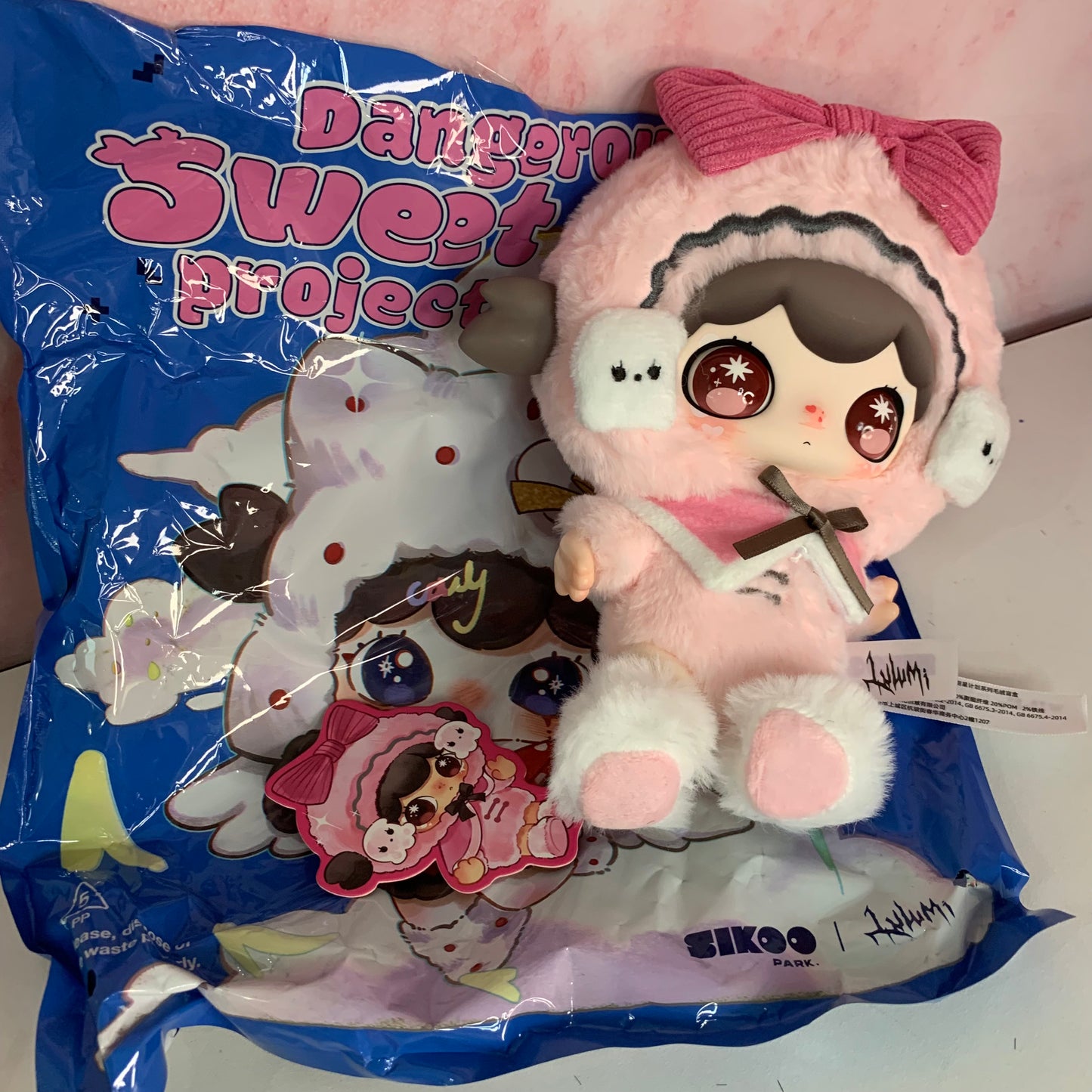 LULUMI Dangerous Sweet Star Project Series Plush - Pink (Revealed)