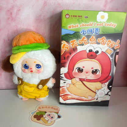 Chubby Little Bean "What Should I Eat Today" Plush - Burger