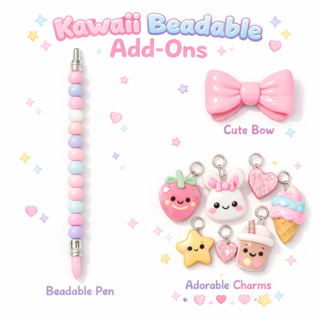 🎀 Kawaii Beadable Add-Ons