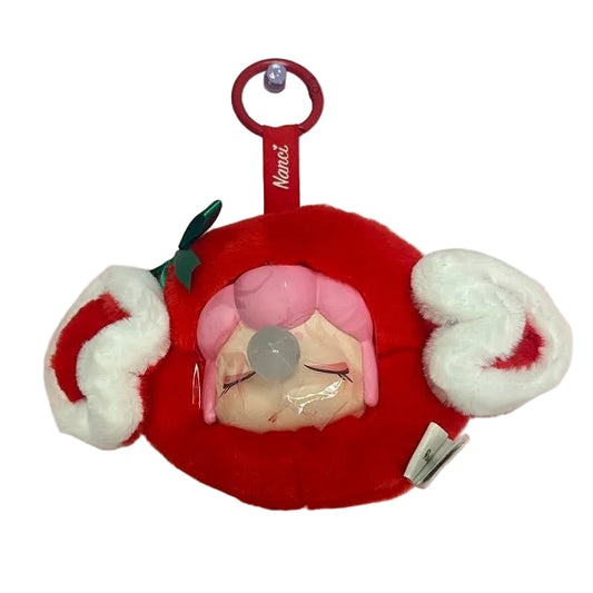Nanci Christmas Plush Phone Strap – Santa Berry Edition 🎅🍓