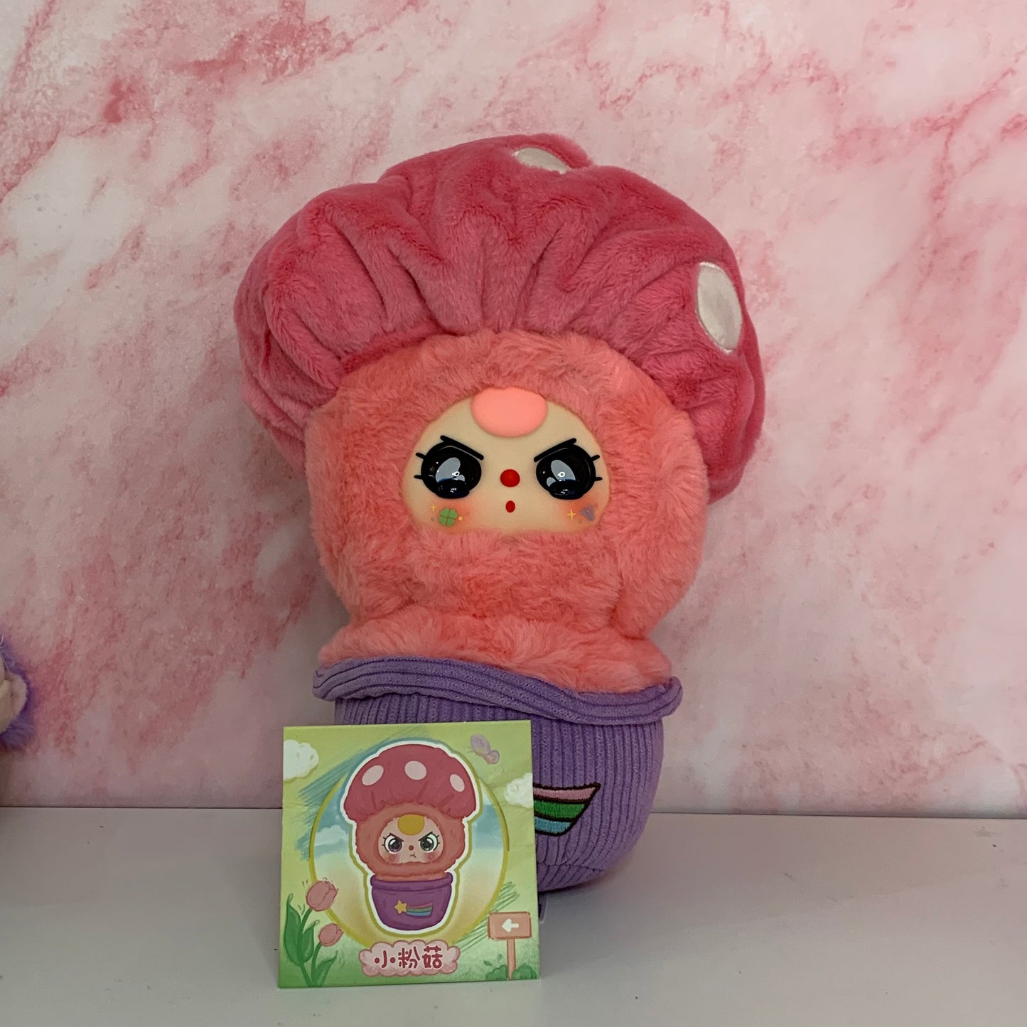 Baby Three - Pink Mushroom (Confirmed Design)