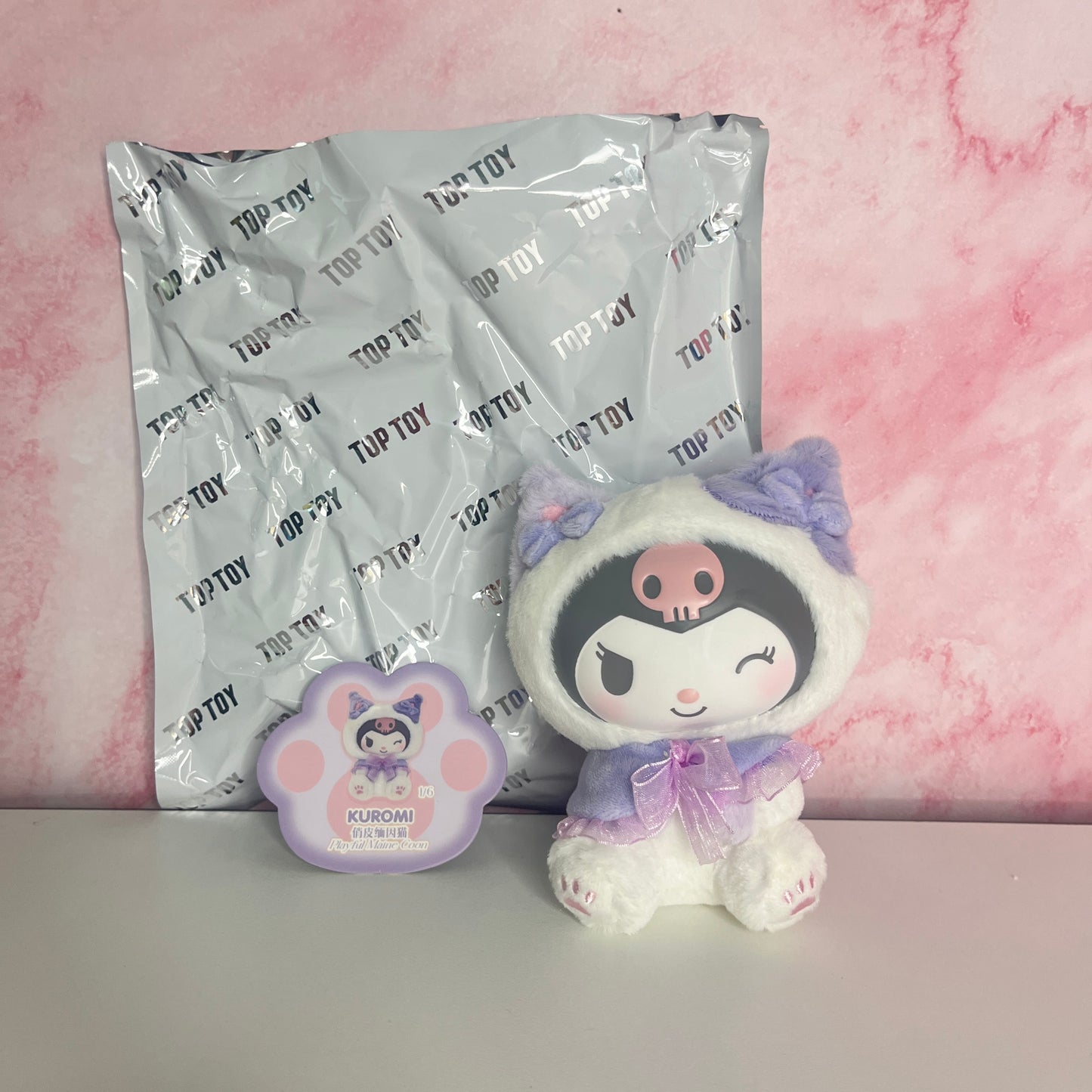 Kuromi – Play With Kittens Plush Pendant (Revealed)