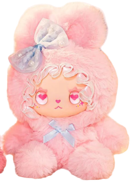 Lovely Emma Bunny Plush Pendant - Pink (Revealed)