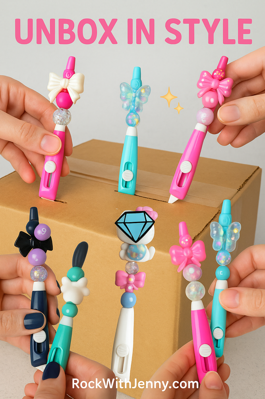 Cute Character Box Opener Cutter Razor Handy Tool